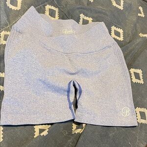 Bombshell Sportswear Light Blue Women's Bike Shorts